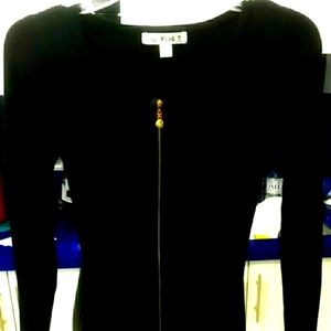 Say What Black Sweater Dress Large